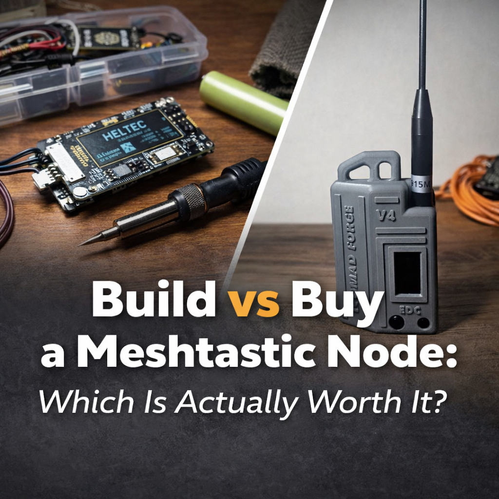 Build vs Buy a Meshtastic Node: What’s Actually Worth It?