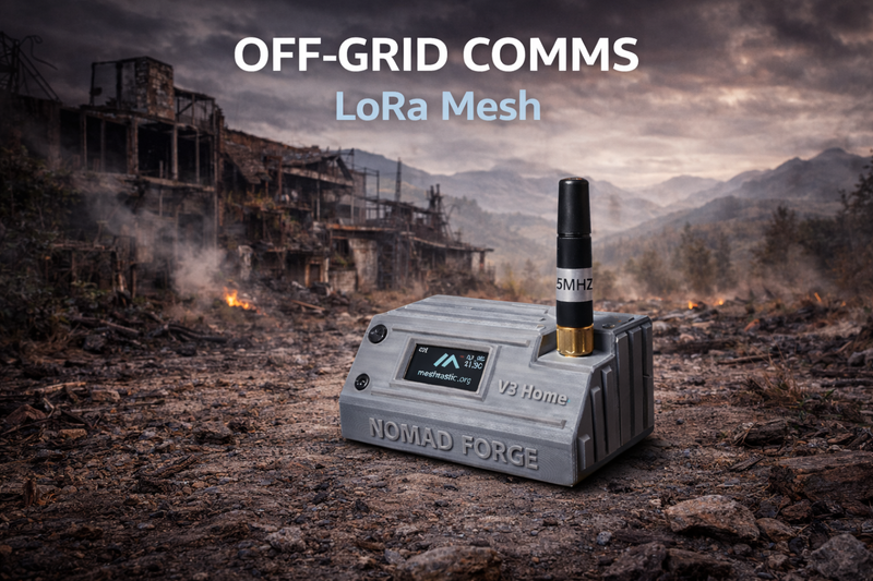 LoRa Mesh Communication Nodes