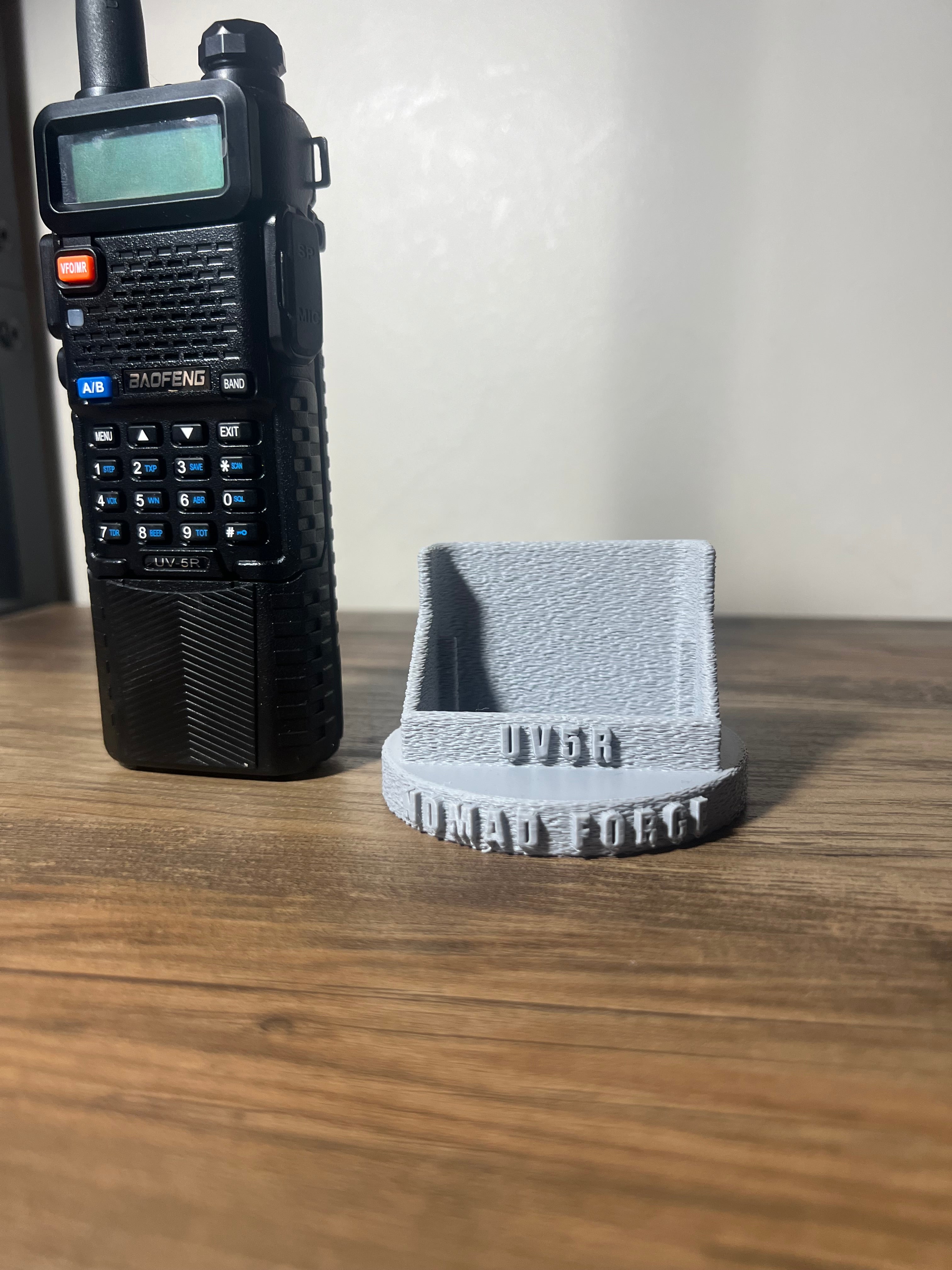 Baofeng UV5R Radio Stand Desktop Holder Rugged