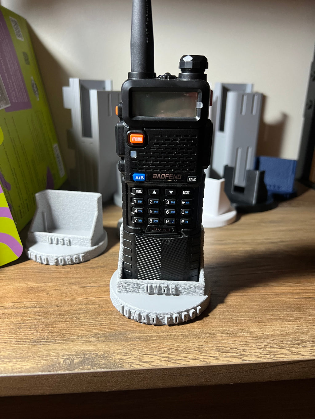 Baofeng UV5R Radio Stand Desktop Holder Rugged