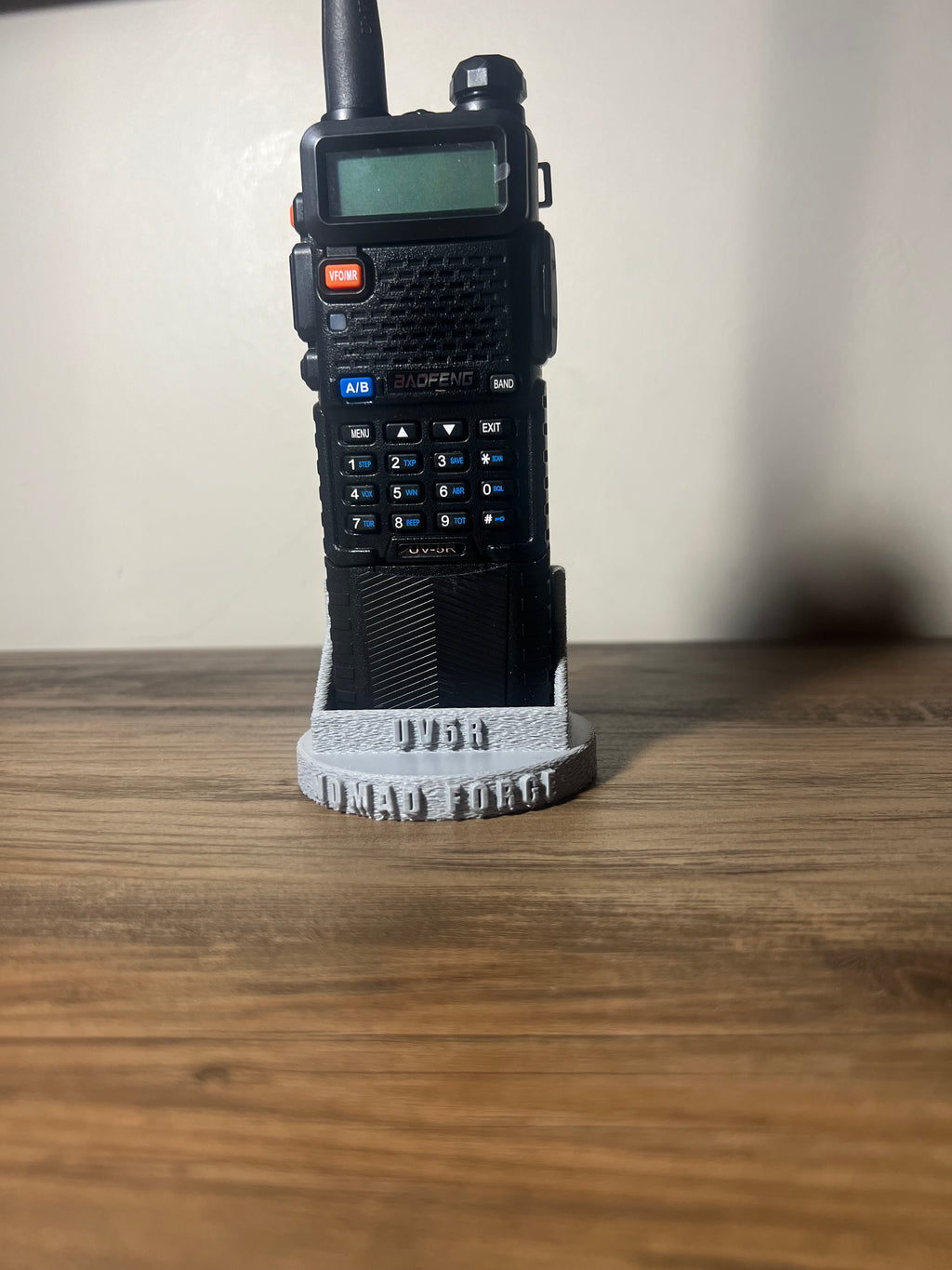Baofeng UV5R Radio Stand Desktop Holder Rugged
