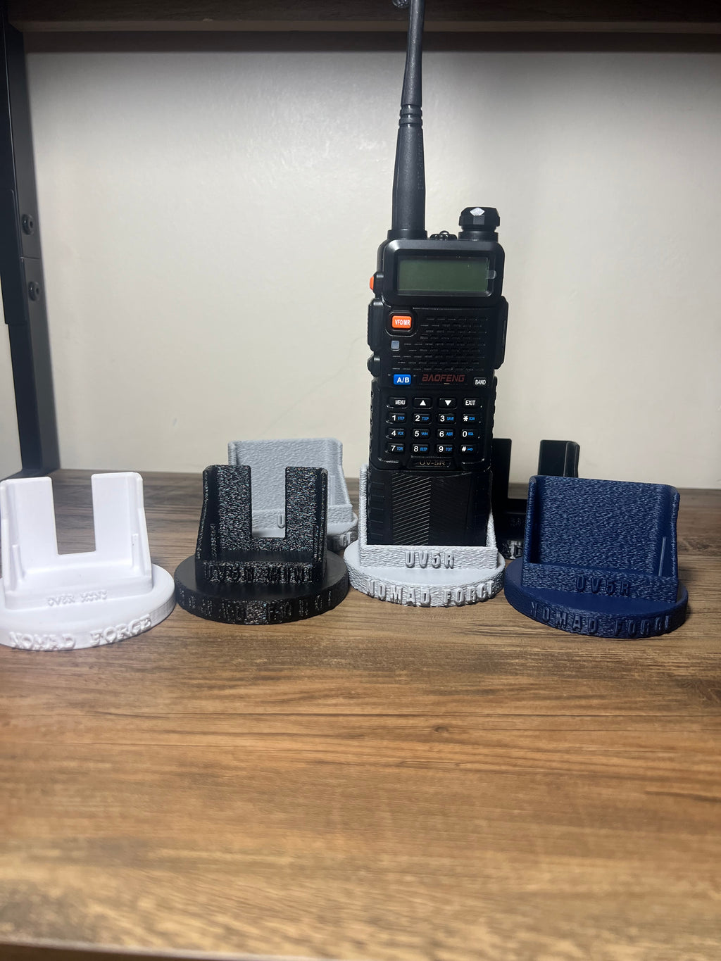 Baofeng UV5R Radio Stand Desktop Holder Rugged