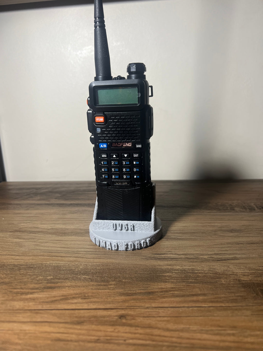 Baofeng UV5R Radio Stand Desktop Holder Rugged