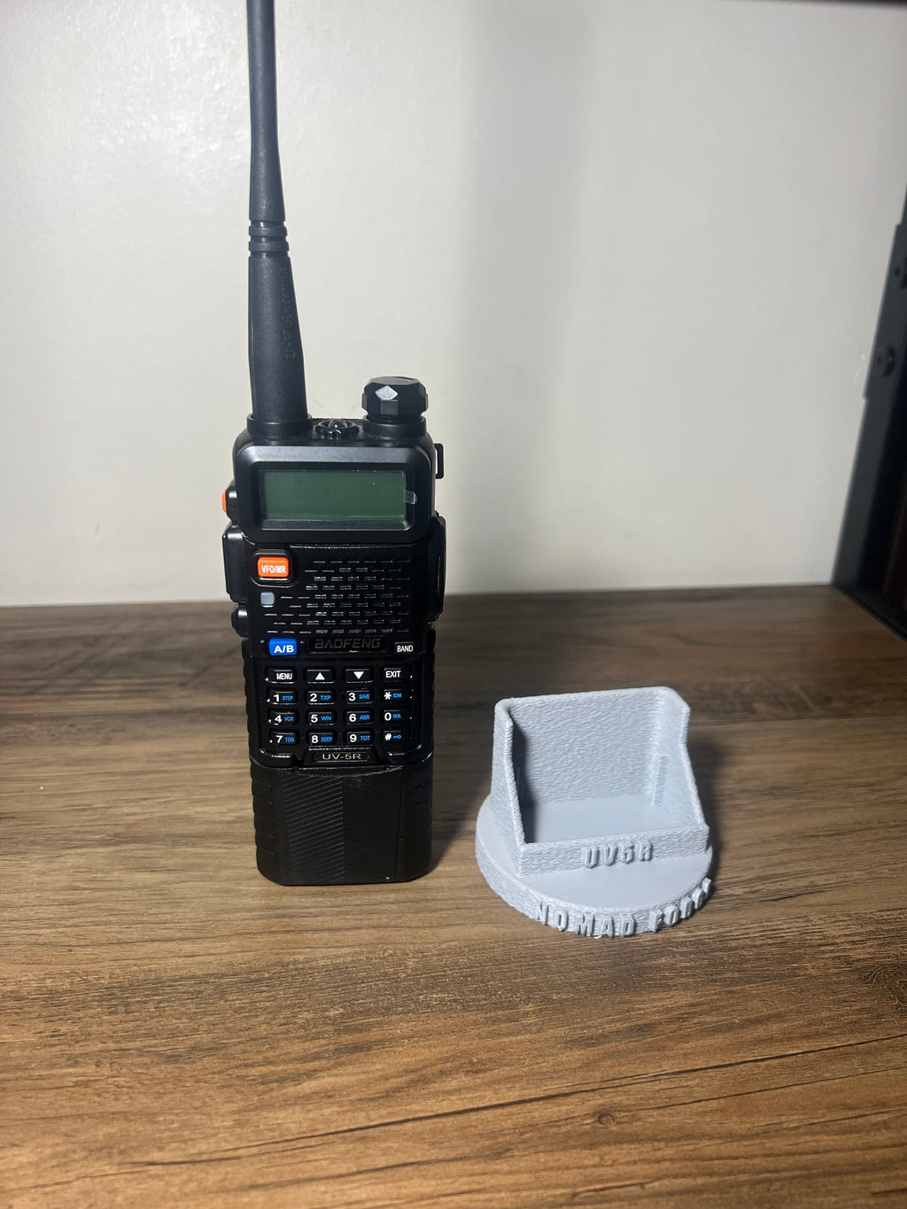 Baofeng UV5R Radio Stand Desktop Holder Rugged