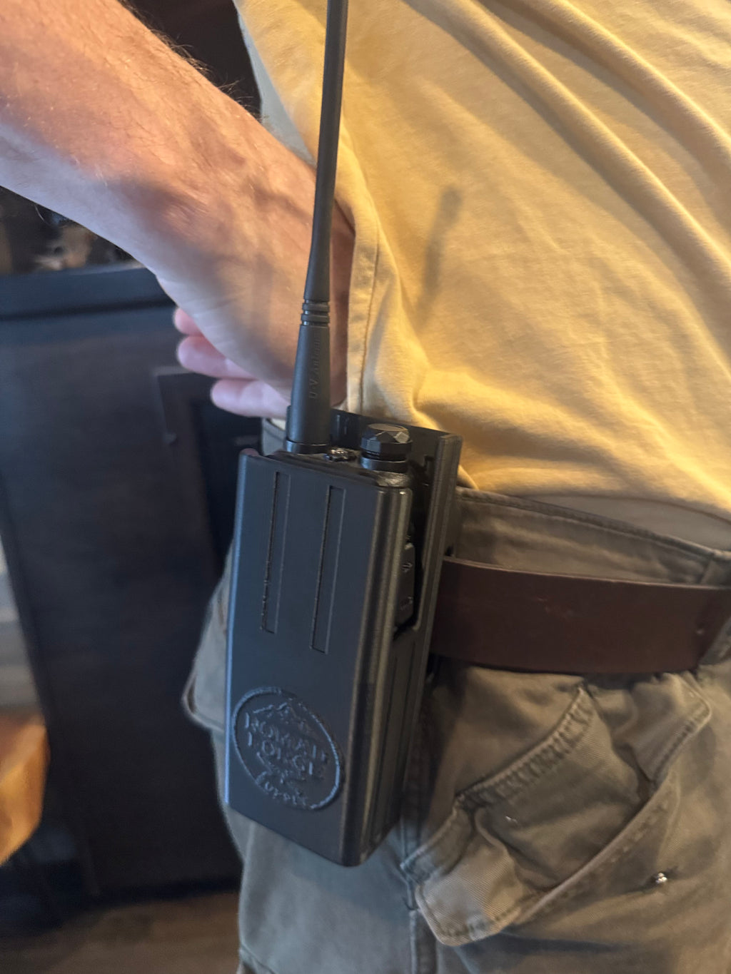 Baofeng UV5R Reinforced Belt Case Rugged Radio Holder