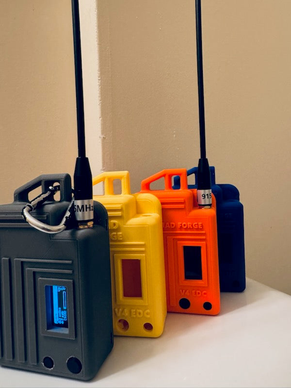 EDC Meshtastic Node (Heltec V4) – 18650 Ready, GPS-Ready