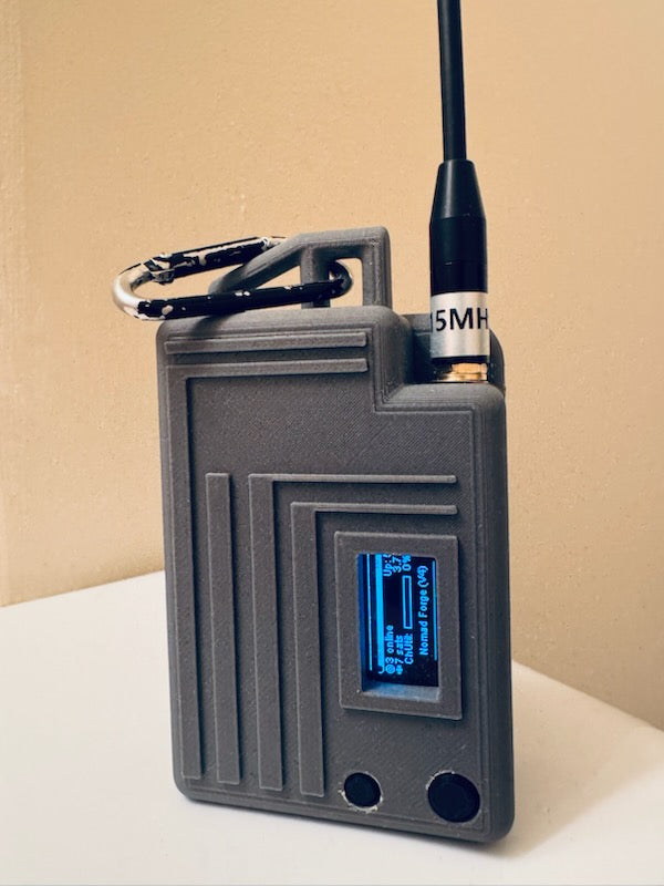 EDC Meshtastic Node (Heltec V4) – 18650 Ready, GPS-Ready