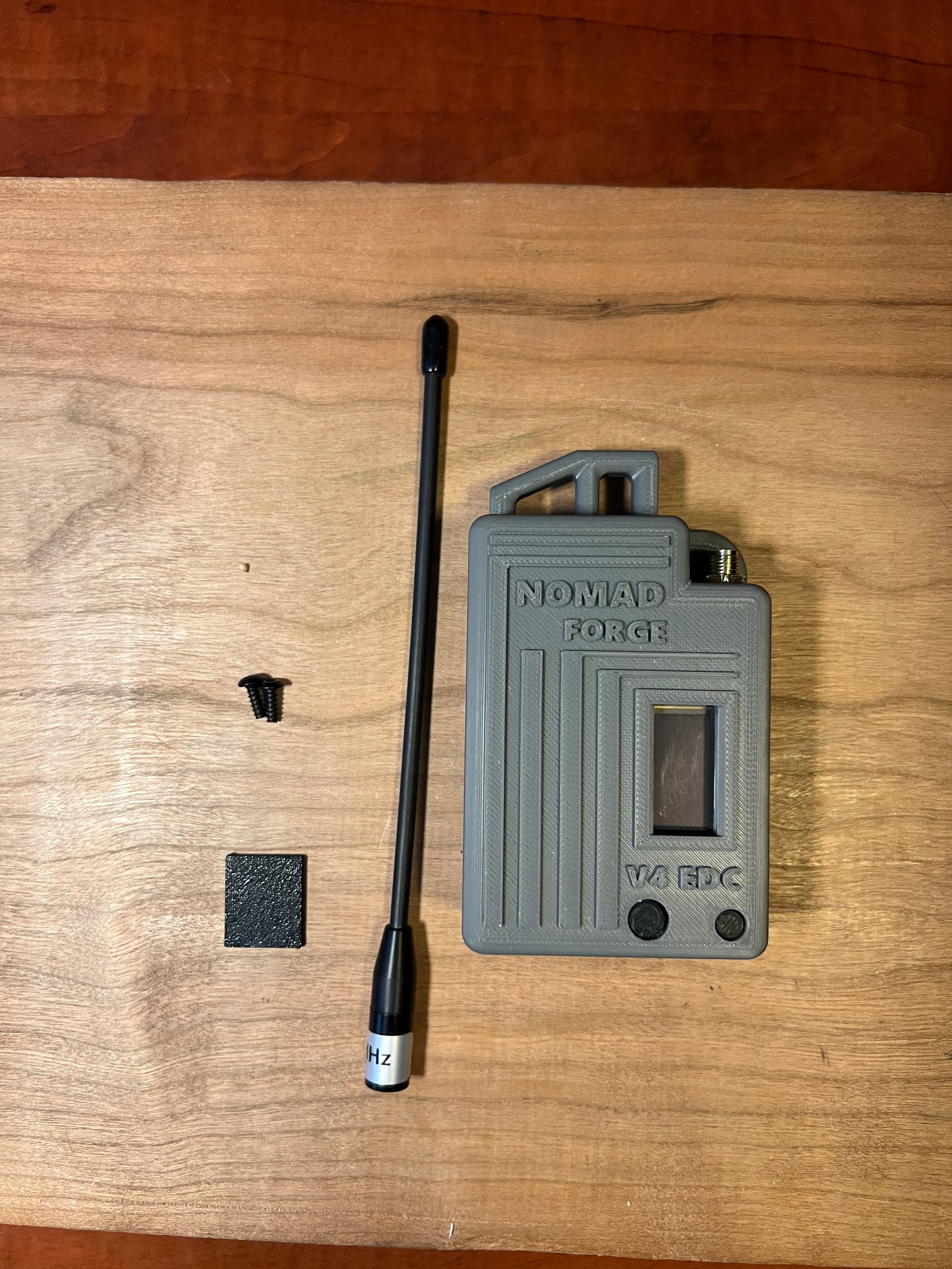 EDC Meshtastic Node (Heltec V4) – 18650 Ready, GPS-Ready