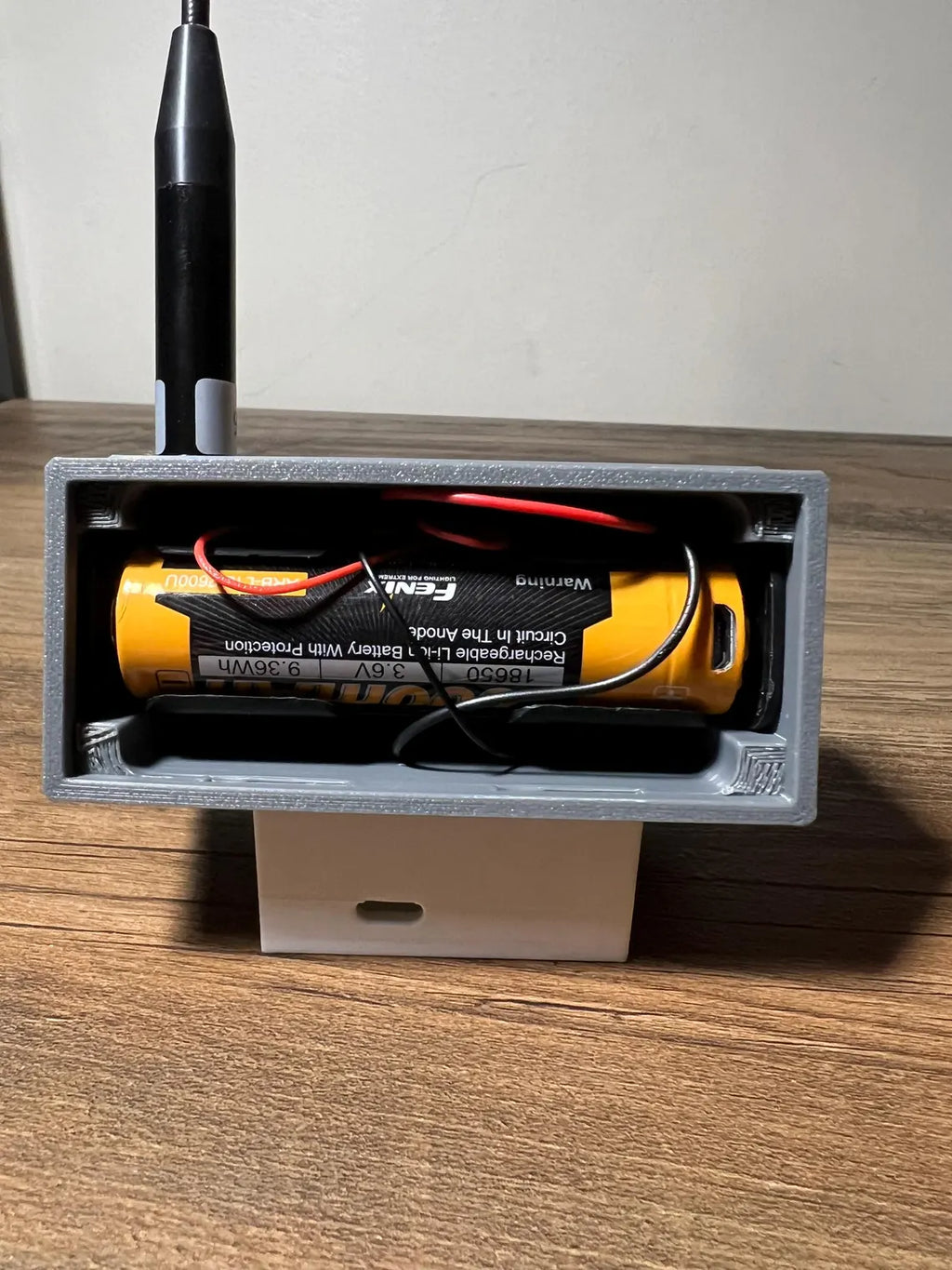 Meshtastic Home/Desk Node - Heltec V3 (18650 Battery)